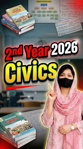 2nd Year Civics 🔥 | Most Important Questions for Board Exams 2026 #iqrascienceacademy