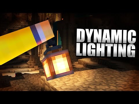 How To Get Dynamic Realistic Lighting and off hand lighting!!! - Minecraft BE/MCPE(Dynamic Lighting)