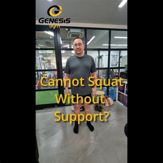 Genesis Gym on Instagram: "🌟 Client Spotlight: Andy's Squat Comeback! 🌟 For 25 years, Andy has lived with TWO damaged menisci—one even requiring surgery. This made squatting extremely difficult; he lacked confidence going down without holding onto support. During his initial onboarding assessment, we focused on restoring ideal body and joint alignment, plus optimal nervous system and muscle function. Using evidence-based methods from biomechanics, neuroscience, and selective TCM principles, we