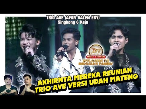 Trio AVE versi mateng. Afan, Valen, Eby Singkong & Keju. PECAH ABIS !! Reunian nih