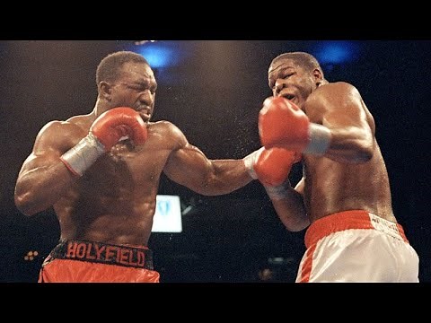 Riddick Bowe vs Evander Holyfield - 1st fight - 1992