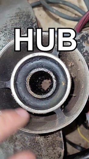 Boat Propeller HUB #boat #propeller #boatlife #boatmechanic #mechanic #evinrude #outboard #johnson #evinrudeoutboards #johnsonoutboards #mercuryoutboards #yamaha #yamahaoutboards #volvopenta #mercruiser #boating #boattips #mechaniclife #mechaniclifestyle #mechanicsoftiktok #lakelife #boatmechanic #marinemechanic #suzukioutboards #2strokelover #2strokeforlife #foryou #fyp #fy