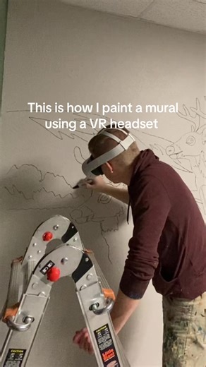 Innovative Mural Painting Using VR Headset