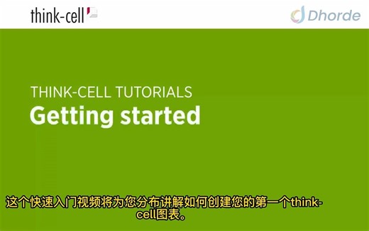 Think-cell入门教程-如何创建图表