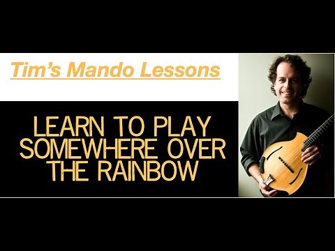 Somewhere Over the Rainbow MANDOLIN
