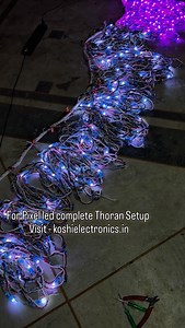 25K views · 1.7K reactions | Pixel led complete Thoran Setup #led #decoration #diwali #diwalilights #koshielectronics #decoration #led | Koshi electronics | Facebook