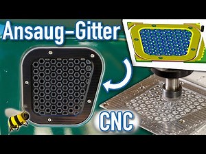Defender Ansauggitter aus Aluminium selber fräsen (CNC) | Defender Projekt #79