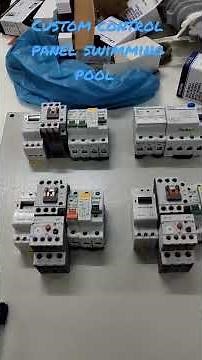 custom swimming pool control panel