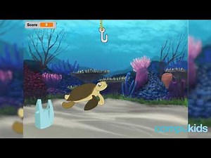 Ocean Clean-up: Introduction | 01 of 09 | Scratch Tutorial | CompuKids
