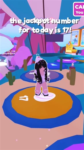 make sure you land on number 17 today! 3/15 #gaming #roblox #adoptme #jackpot #update #info
