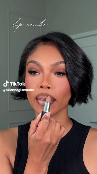 Filmed this on the new iPhone 17 pro and I’m curious on how the quality look on your device ? . M.A.C Lip Combos for the Fall Order of Application : Cork lip liner with Folio lipstick Cork lip liner with Yash Chestnut lip liner with Iconic Photo Lip Chestnut Lip liner with Bare Macximal Lip . #maclipcombo #lipcombos