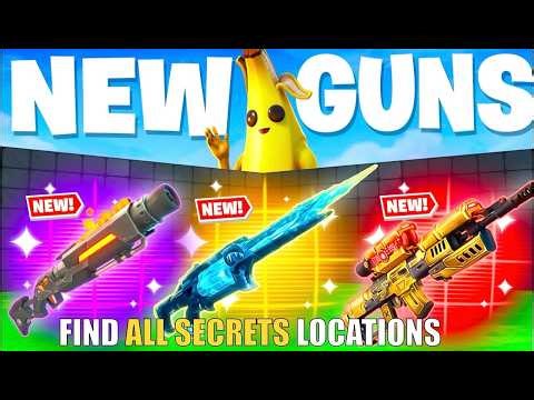 SUPER 1V1 FFA Ali-A MAP FORTNITE CREATIVE - ALL SECRETS LOCATIONS PART 6 EVENT (ALL CODES)