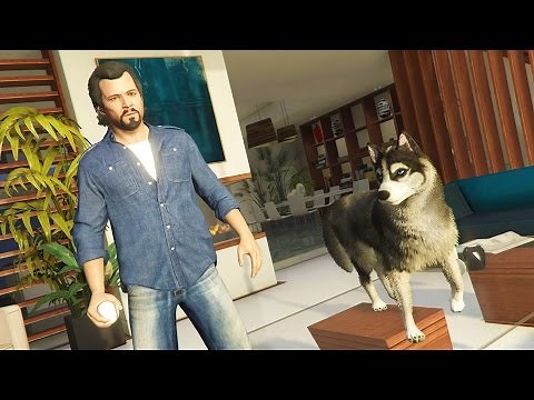 GTA 5 Real Life Mod #22 - Animal Pet Shop, Buying a Dog & NEW HOUSE!! (GTA 5 Mods Gameplay)