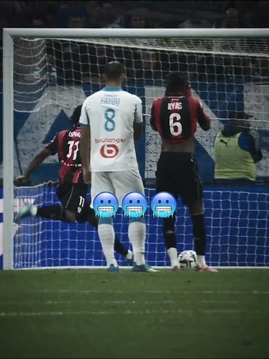 So cold from Wahi in front of Marseille’s crowd 🥶 #Ligue1McDonalds #Nice #Wahi #cold