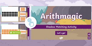 Arithmagic Shadow Matching Arrays Activity