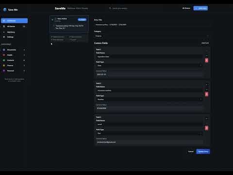 SaveMe Voice New Demo