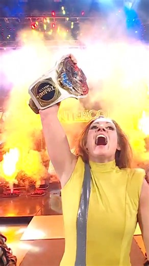 THE MAN, the myth, the legend. You’re looking at the NEW Intercontinental Champion 🌐🏆 #WWERaw | WWE