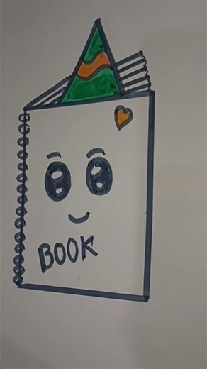 Easy note book drawing