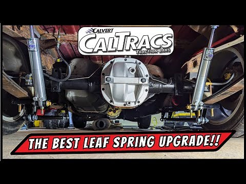 Installing Caltrac Traction Bars In Under 20 Minutes! 8.8 Chevy S10
