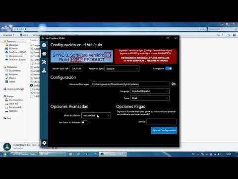 Actualizar Sync3 con el nuevo Syn3-updater / how to update sync-3