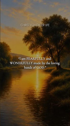 You Are Wonderfully Made By God Psalm 139:14 #christianquotes #faith #dailybibleverse #quotes