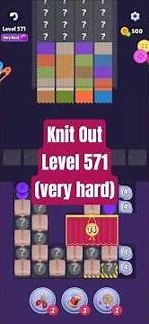 [Knit Out] Level 571 Answer&Walkthrough Solution