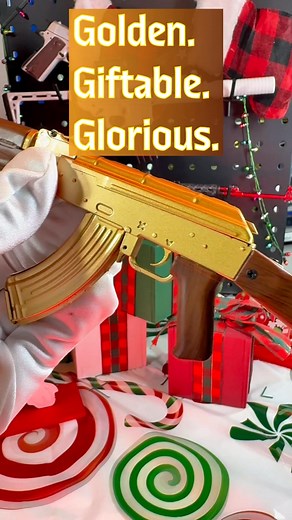 1.2K views | Greatest of all time Holiday Gifts! Perfect for the grown man who is still a kid a heart. 100 day returns Lifetime warranty on all parts Perfect desk display at home or work *Meta disclaimer: This is a non-firing miniature model | GoatGuns | Facebook