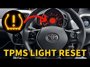 Come resettare la spia del TPMS su una Toyota Aygo