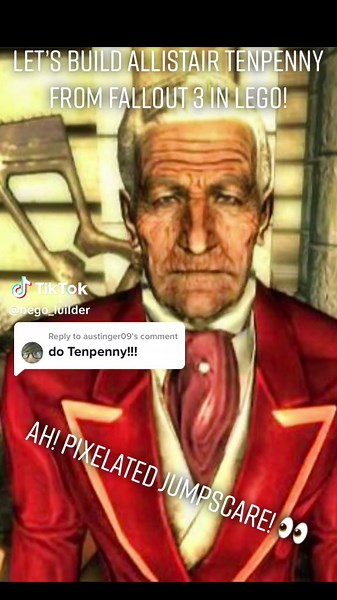 Custom LEGO Fallout 3 Allistair Tenpenny Build Tutorial