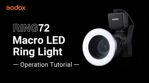 1K views · 79 reactions | Godox: Macro LED Ring Light #RING72 #Operation Tutorial Featuring high versatility, it puts no limits to your creation. Learn more about Ring72 to light up all your close-up shooting! | Godox Global | Facebook