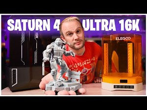 Easiest & Best ELEGOO Resin 3D Printer - Saturn 4 Ultra 16k