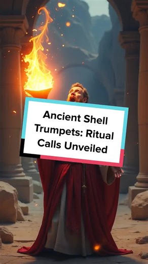 Discover the mystical role of shell trumpets in ancient Mediterranean ceremonies. Uncover the sounds that echoed through sacred rituals. #AncientHistory #Mystery #Archaeology #Mediterranean #Sound