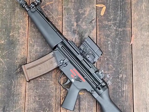 MKE AP53(HK53 Clone)SBR突击步枪实弹射击