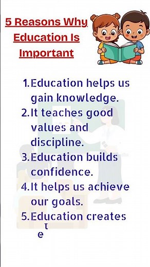 5 Reasons Why Education Is Important