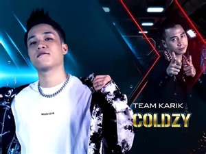 Làm sống lại hit Ngọn nến trước gió, hot boy Coldzy khiến sân khấu Rap Việt bùng nổ