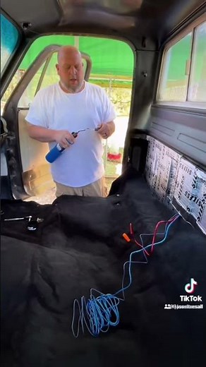 Carpet install trick: Credit to ‪@ViceGripGarage‬ #chevy #chevyc10 #chevyk10 #bigeasygarage