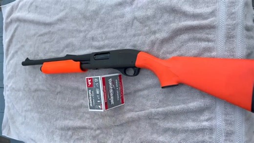 雷明顿M870霰弹枪实弹射击