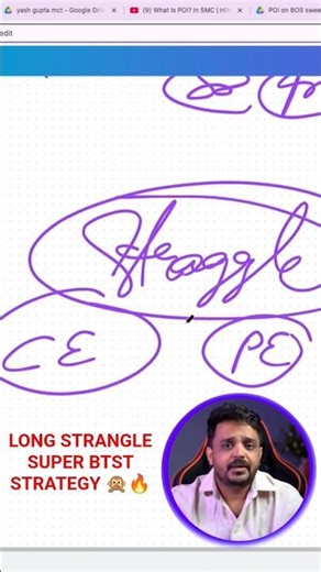 LONG STRANGLE BTST STRATEGY 🔥🔥🔥! ‪@KarolSEBIRegisteredIITian‬ #shorts #long #strangle #options