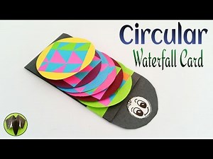 Circular Waterfall card - DIY Tutorial by Paper Folds