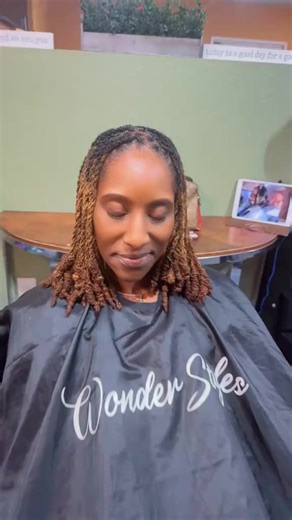 NEW CLIENT Omega I Highly Enjoyed You Ma’am凉& I Greatly Appreciate You.‍♀️﫰‍♀️ #NewClient  #Locs #Grow #MicroLocs #Locs | Ms Wiggins Wonder Styles | Facebook