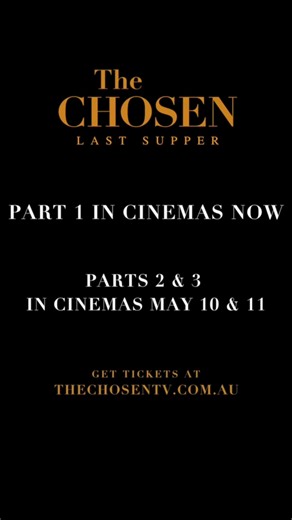 The first communion of many. #TheChosenLastSupper Part 1 is still in cinemas, so you can still experience the most pivotal week in history on the big screen this Easter. | Faith Media