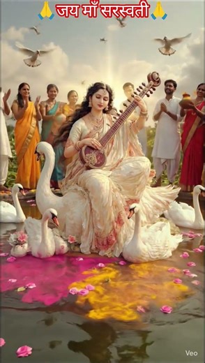 Maa saraswati #maa #saraswati #vidya #devi #hindu #goddess #saraswatipuja #pooja #shorts