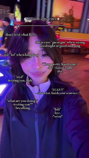 How To Be a Dry Texter - Tips and Examples