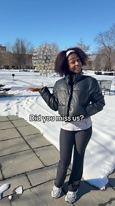 3.7K views · 33 reactions | Today was the first day of the semester, and campus was full of energy! From reconnecting with friends to building a couple of snowmen, it was wonderful to see everyone back. We’re so glad you’re here, Sycamores! ❄️ | Indiana State University | Facebook