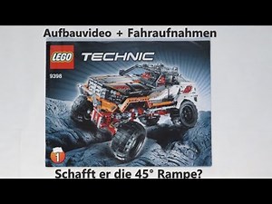 How good is the old LEGO® 4x4 Crawler? | Set: 9398 | Build video + Facts & Conclusion + Driving f...