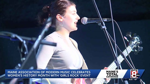 Girls rock! Maine Academy of Modern Music celebrating women's history month