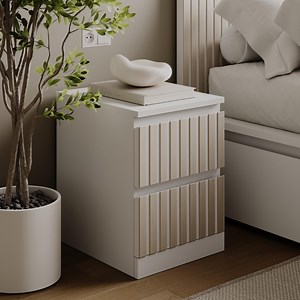 18pc - Scandi Style Furniture Overlay Set | Decorative HDF Slats for IKEA Malm | Modern Wood Texture Panels | DIY Dresser Makeover - Etsy