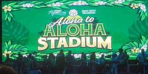 Thousands bid fond farewell to Aloha Stadium