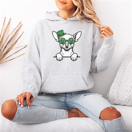 St Patrick’s Day Dog Hoodie, Pawsitively Lucky Dog Hoodie, Shamrock Dog Hoodie, Funny Dog Lover Gift, Irish Dog Sweatshirt - Etsy