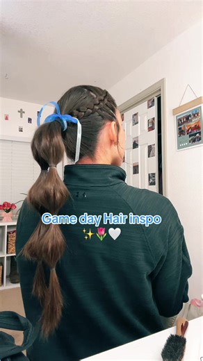 Game Day Hair Inspo for Softball